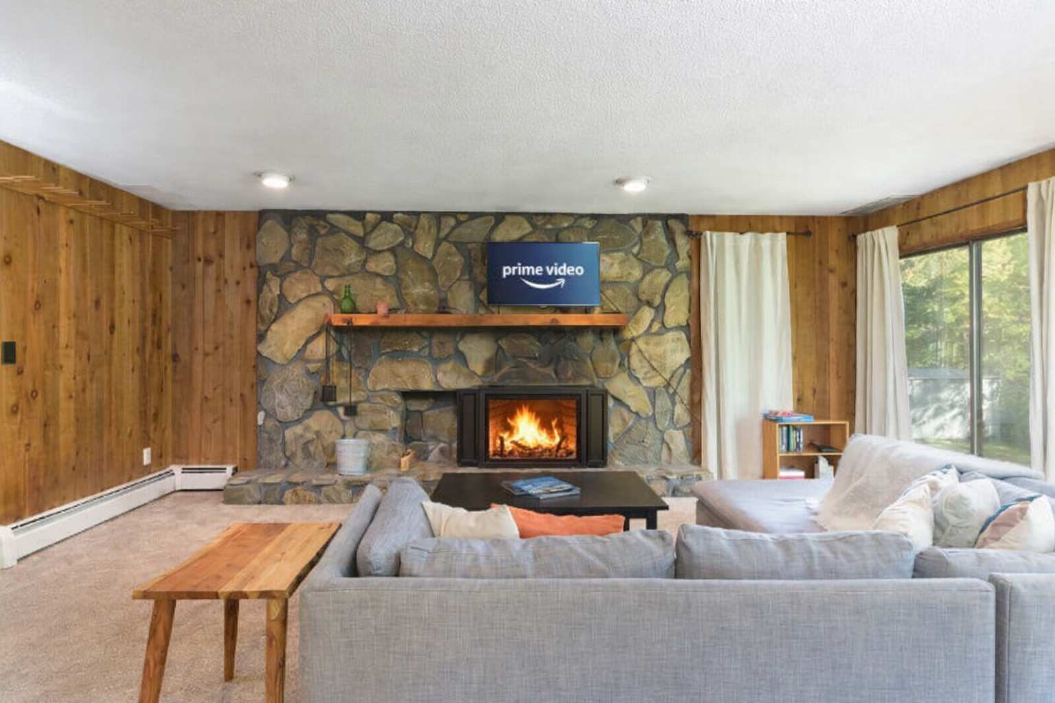 Silver Birch Chalet: Downstairs Apartment photo 2